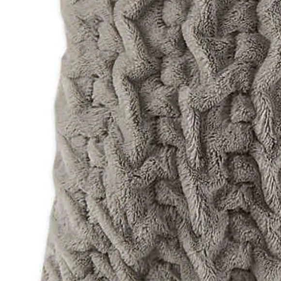 Madison Park Other - Madison Park PLUSH 25x25 Euro Pillow in Grey.